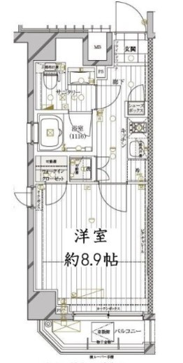 【間取り】 | レガリス高円寺Ⅱ