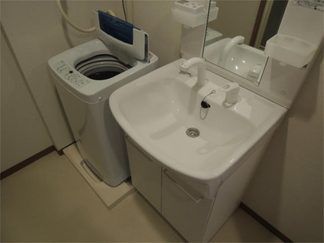 サンセリテ調布の洗面所|家具参考写真