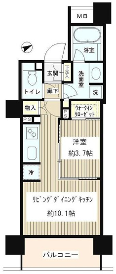 【間取り】 | パークホームズ目黒リバーサウスアーバンレジデンス