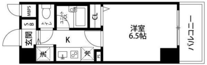 エスコート西荻窪の間取り