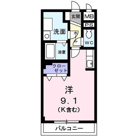 サンモール津田沼の間取り