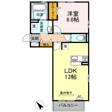 プランドールの間取り