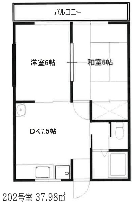 オレンジコーポの間取り
