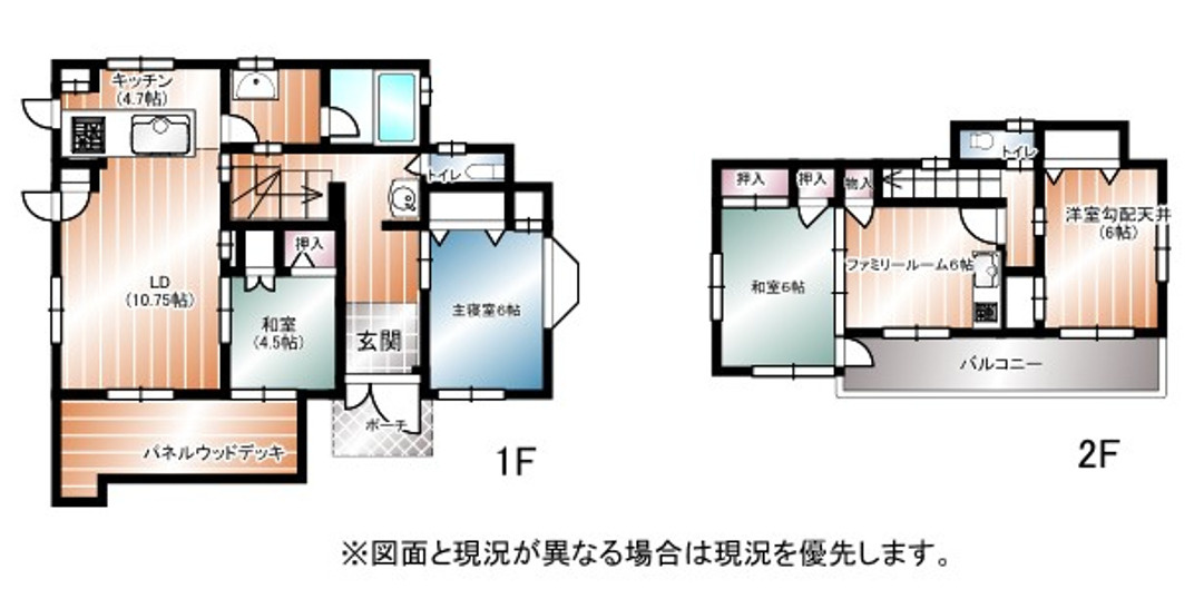 売中古戸建　御殿場市中山の間取り|ゆとりある間取りで、家族それぞれのプライベート空間も確保しやすく、快適に暮らせる住まいです