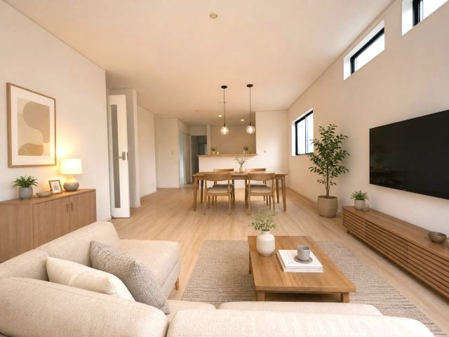 【内装】 | 福岡市南区弥永1丁目第13　2号棟（全2棟）【仲介手数料無料・0円】 | 施工例。施工例は完成時と異なる場合があります。