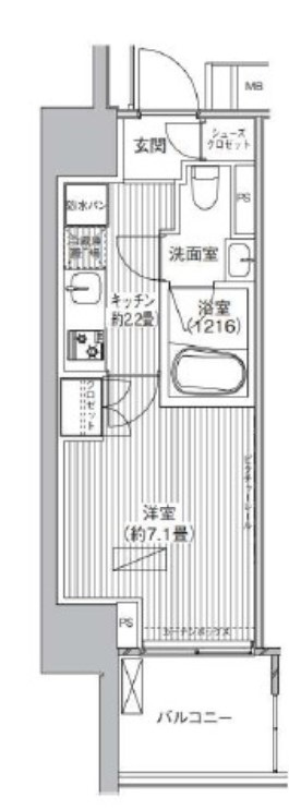 ヒューリックレジデンス新御茶ノ水の間取り