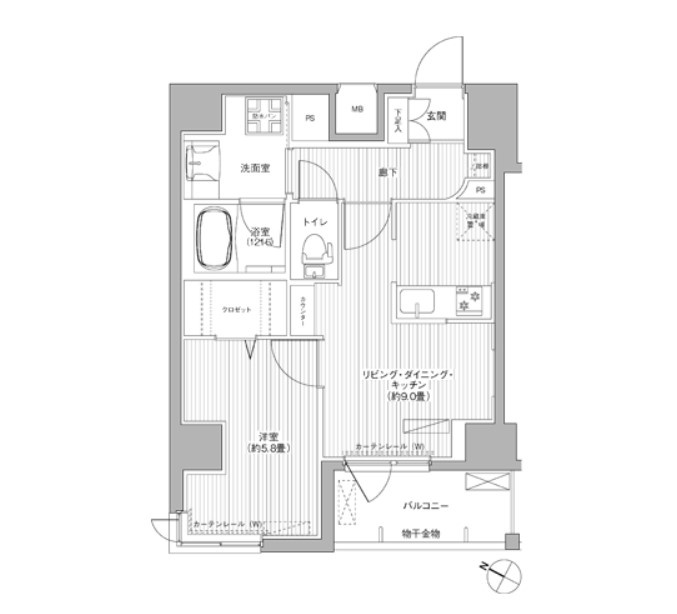 CASA KEITOの間取り