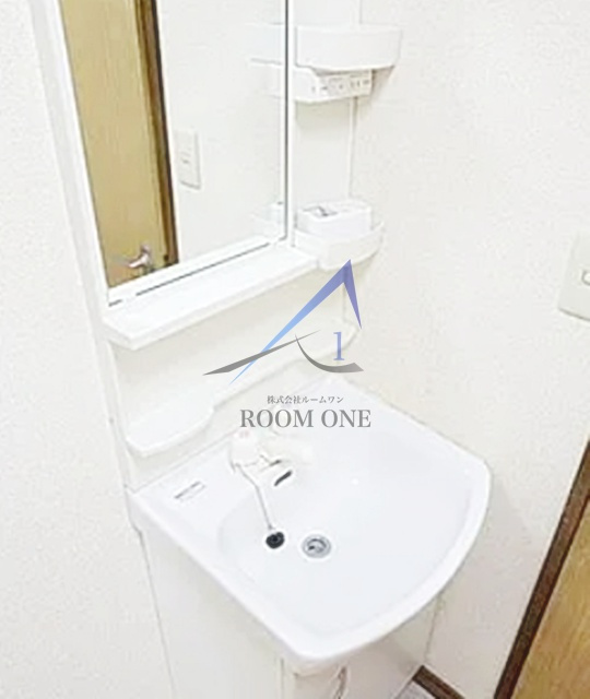 須賀マンションの洗面所|洗面台です。