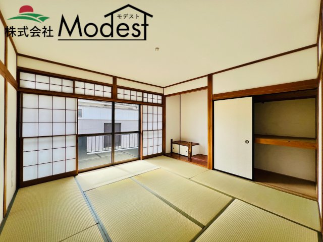 前橋市三俣町の居間・リビング|家族団らんのひと時を過ごせる和室◎