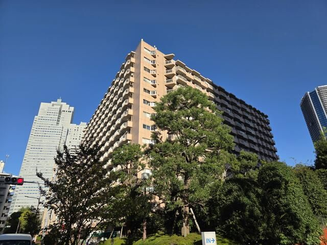 築地永谷コーポラスの外観