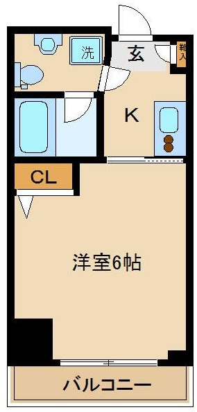 ラプティメゾンの間取り|間取りです。