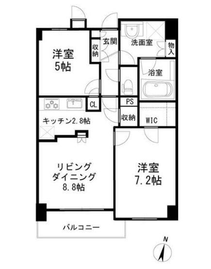 【間取り】 | サニーコート西小山