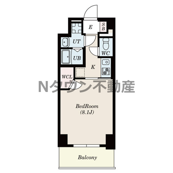 【間取り】 | S-RESIDENCE上飯田West | 間取りです。