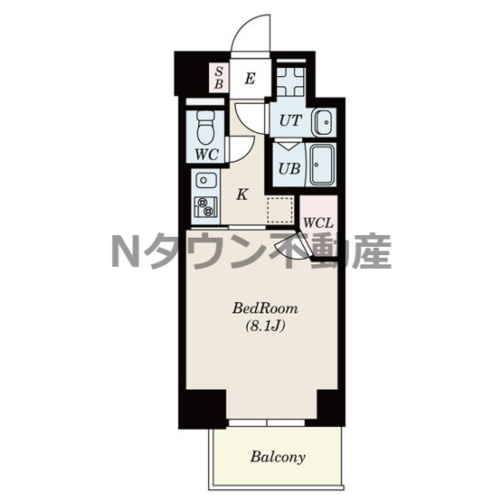 【間取り】 | S-RESIDENCE上飯田West | 間取りです。