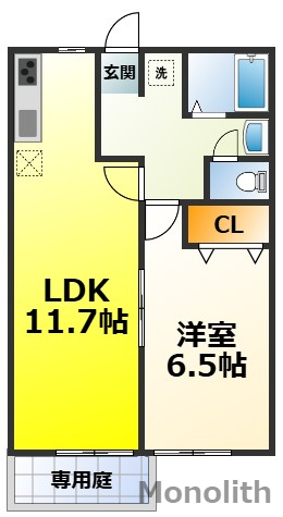 パークハイツ深井の間取り