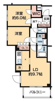 【間取り】 | ＡＲＣＯＢＡＬＥＮＯ　ＨＡＳＵＮＥⅠ | 間取りです。