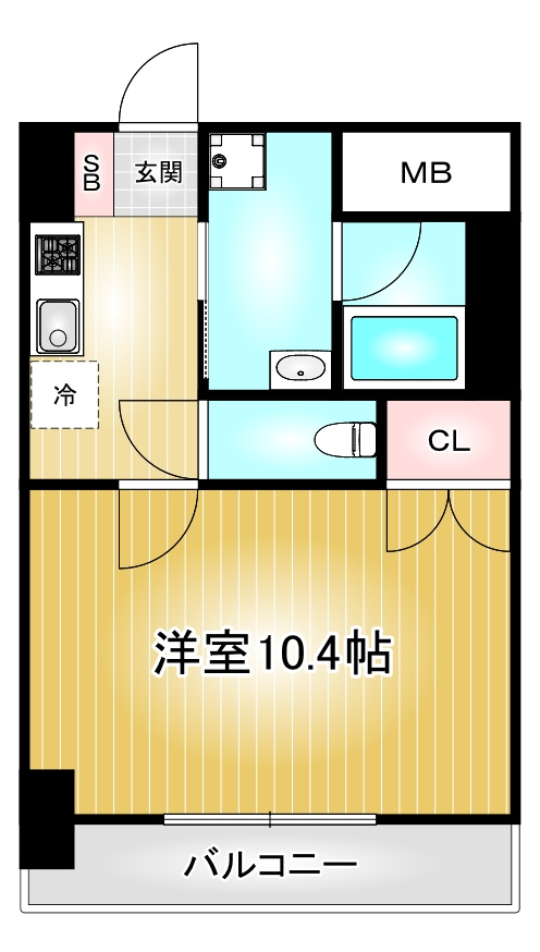 BSレジデンス栄|名古屋市の賃貸ならMy賃貸の間取り|BSレジデンス栄