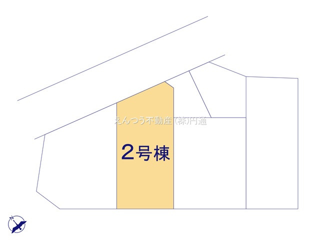 ブルーミングガーデン藤塚3丁目の区画図