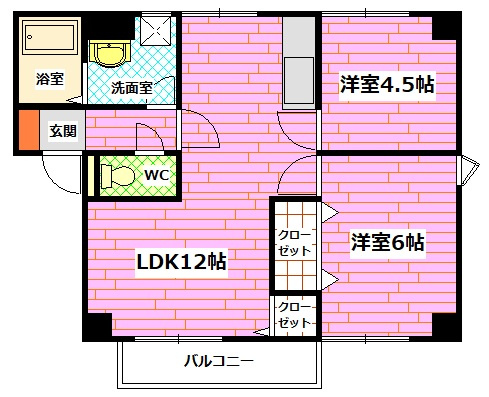 アーバンヒルズの間取り