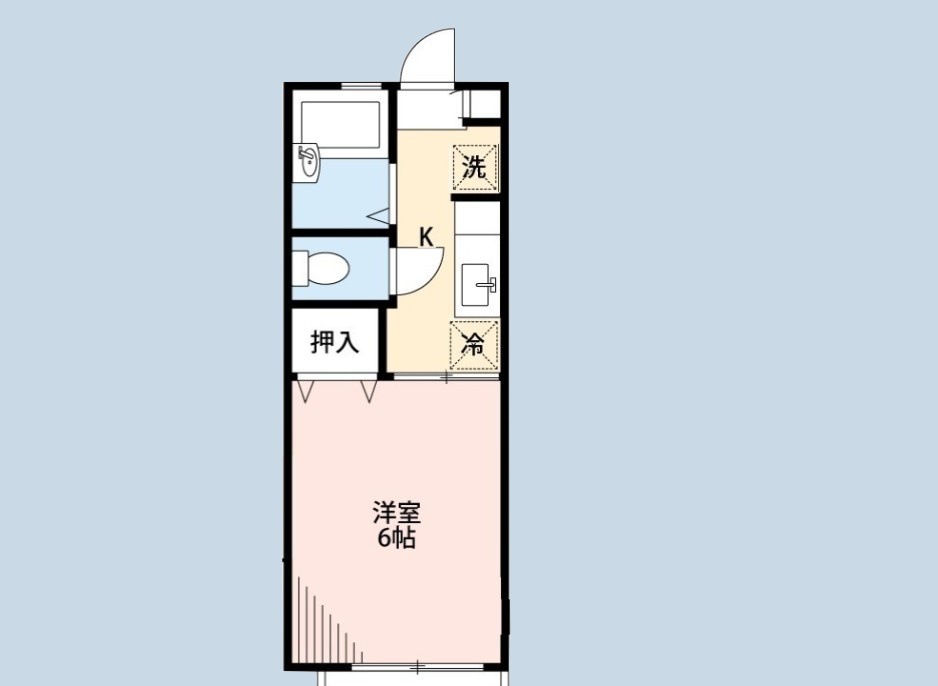 グランドール東 の間取り