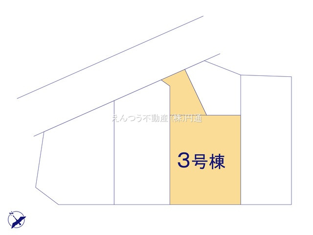 ブルーミングガーデン藤塚3丁目の区画図