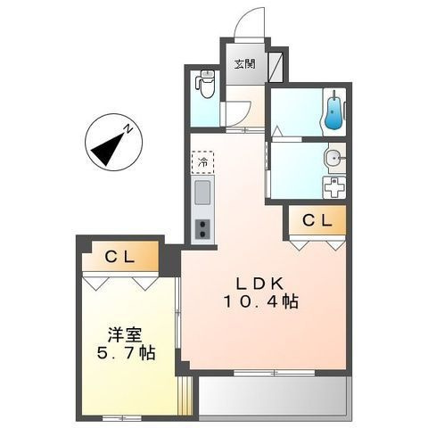 ピースＫＴの間取り
