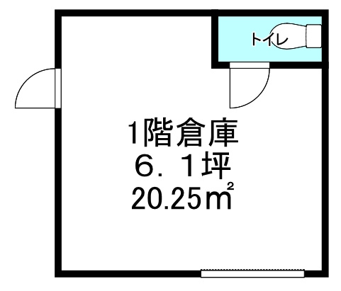 豊中市長興寺北３丁目の店舗事務所の間取り