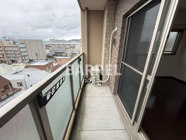 ホープ池田栄本町のバルコニー