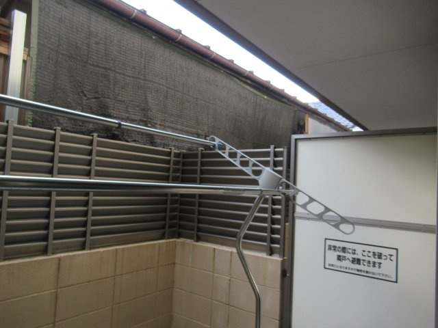 サンクスパレ千代原のバルコニー