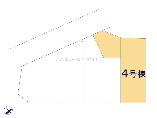 ブルーミングガーデン藤塚3丁目の区画図
