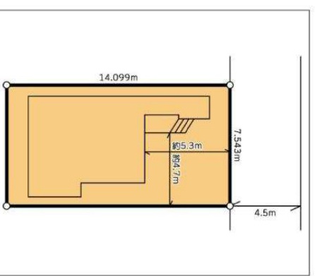 戸塚区上矢部町 新築戸建 4380万円の区画図