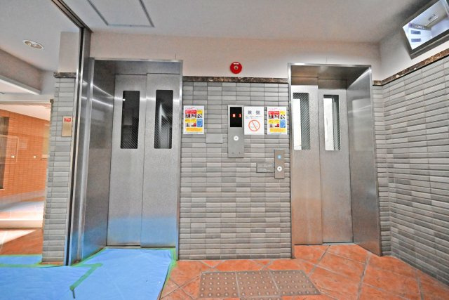 クレアシティ鶴見花博通りのその他共用部分|エレベーター完備で、毎日の出入りや買い物の荷物もラクに運べます。