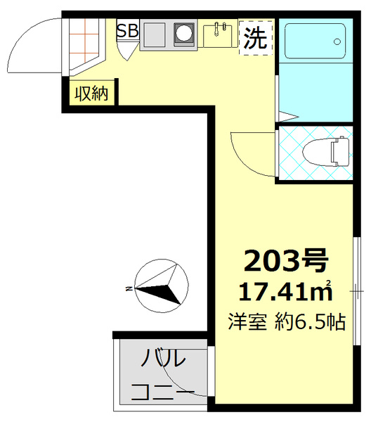 グラシア蒲田本町の間取り