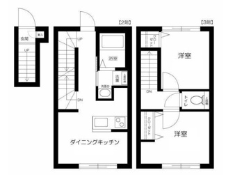 【間取り】 | ソルナクレイシア大森Ⅱ | 間取りです。
