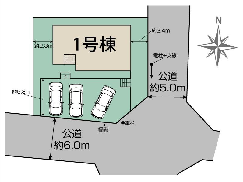 千葉市若葉区大宮台１丁目２期の区画図
