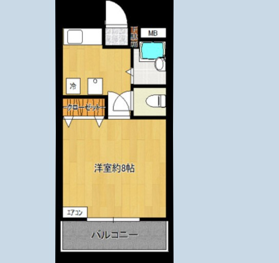 TパレットA棟の間取り