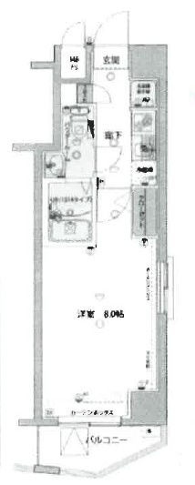 GENOVIA石神井台green veilの間取り|間取りです。