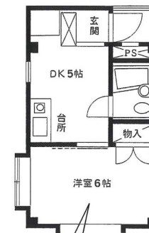 高長入谷ビルの間取り