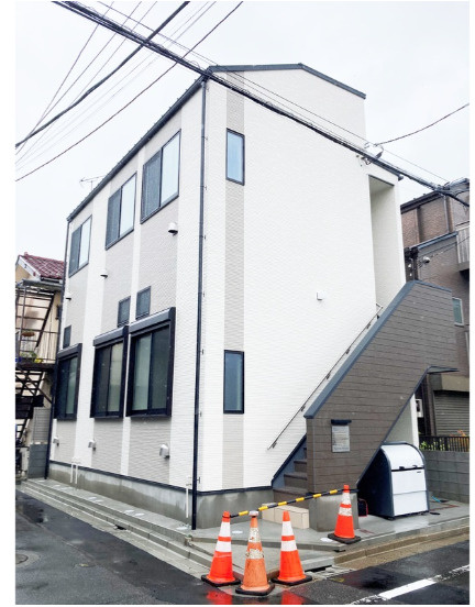 江戸川区南小岩６丁目のアパートの外観