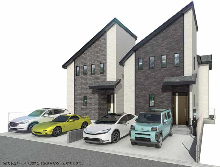 【仲介手数料無料！！】三鷹市大沢3丁目　新築戸建て（全2棟）A号棟　6590万円の画像