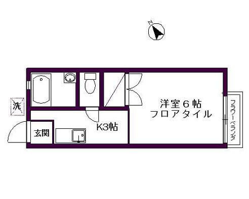 メゾンスプリームの間取り
