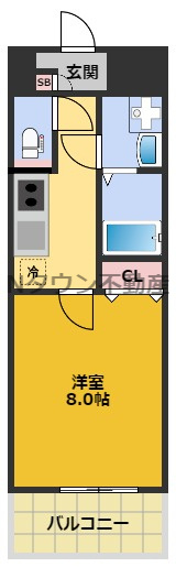 【間取り】 | グランメゾン黒川 | 間取りです。