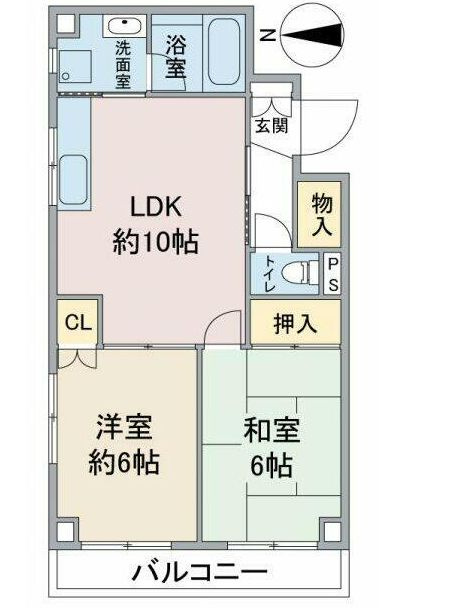 ディアコートの間取り