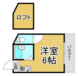 プチグレイス塚口壱番館の間取り