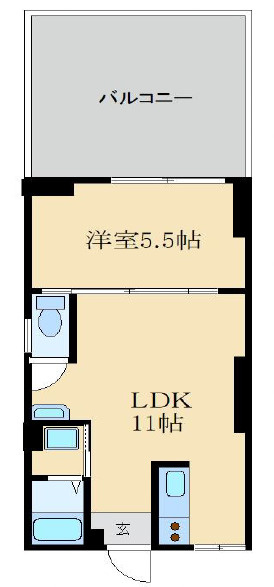 第二グリーンハイツの間取り|第二グリーンハイツ　間取り