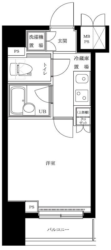 ルーブル品川西大井 の間取り|間取りです。