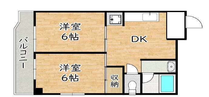 玉造レジデンスの間取り|玉造レジデンス　間取り