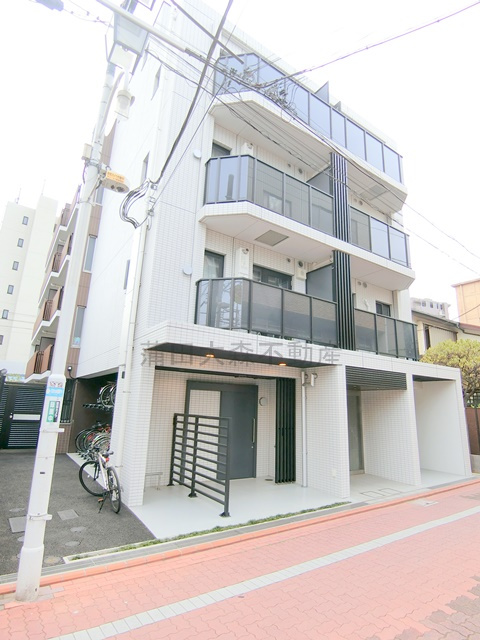 COMPOSITE糀谷の外観|2024年10月築　RC鉄筋コンクリート造地上5階建て
東京都大田区西糀谷4丁目　京急空港線糀谷駅近最寄り徒歩3分