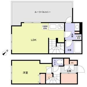 【間取り】 | ＡＳＴＩＬＥ目黒不動前