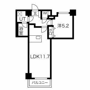 LEXE八広の間取り